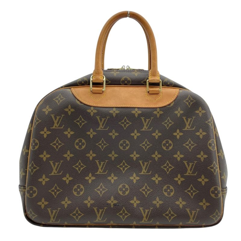 Louis Vuitton Deauville Monogram Canvas Handbag - Brown