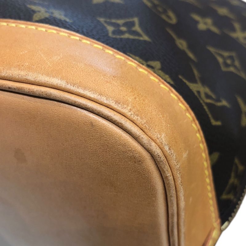 Louis Vuitton Alma M51130 Monogram Canvas Handbag - Brown