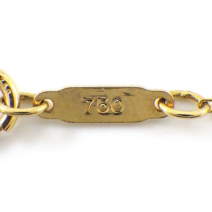 Tiffany & Co. Scribble Graffiti Wave Necklace in 18K Yellow Gold