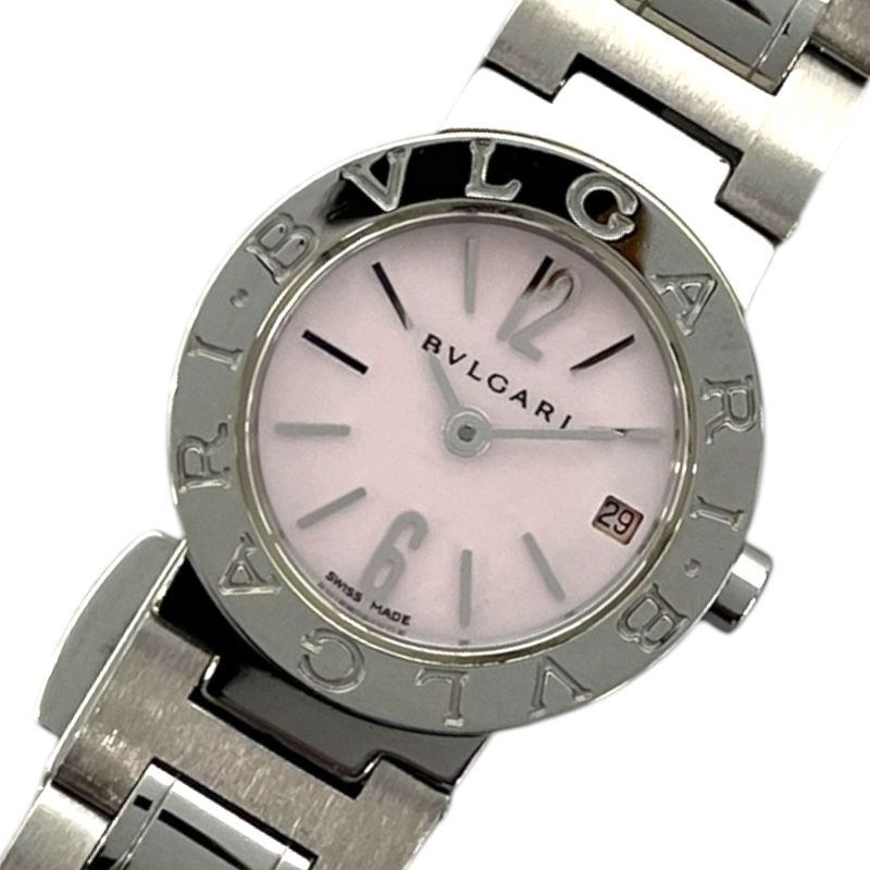 BVLGARI Bulgari Bulgari Pink Shell SS Women's Watch BB23SS