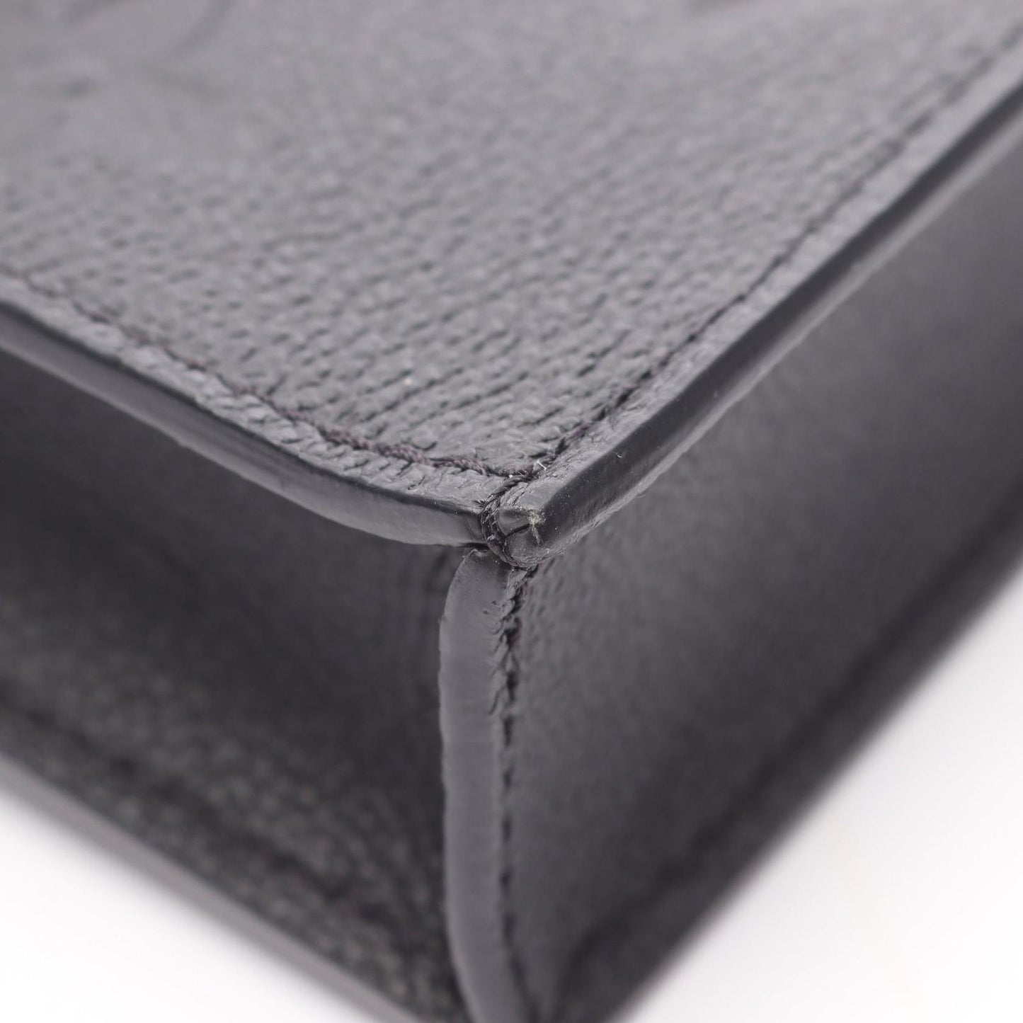 Louis Vuitton Petite Sac Plat Handbag - Noir Monogram Leather