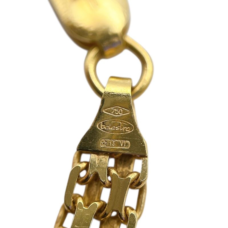 Exquisite K18YG Gold Design Necklace for Women