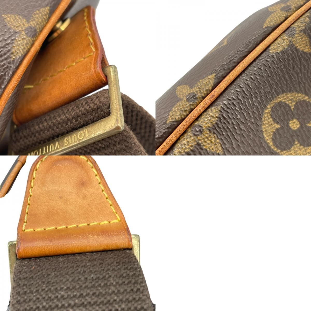 Louis Vuitton Pochette Gange M51870 Brown Unisex Body Bag