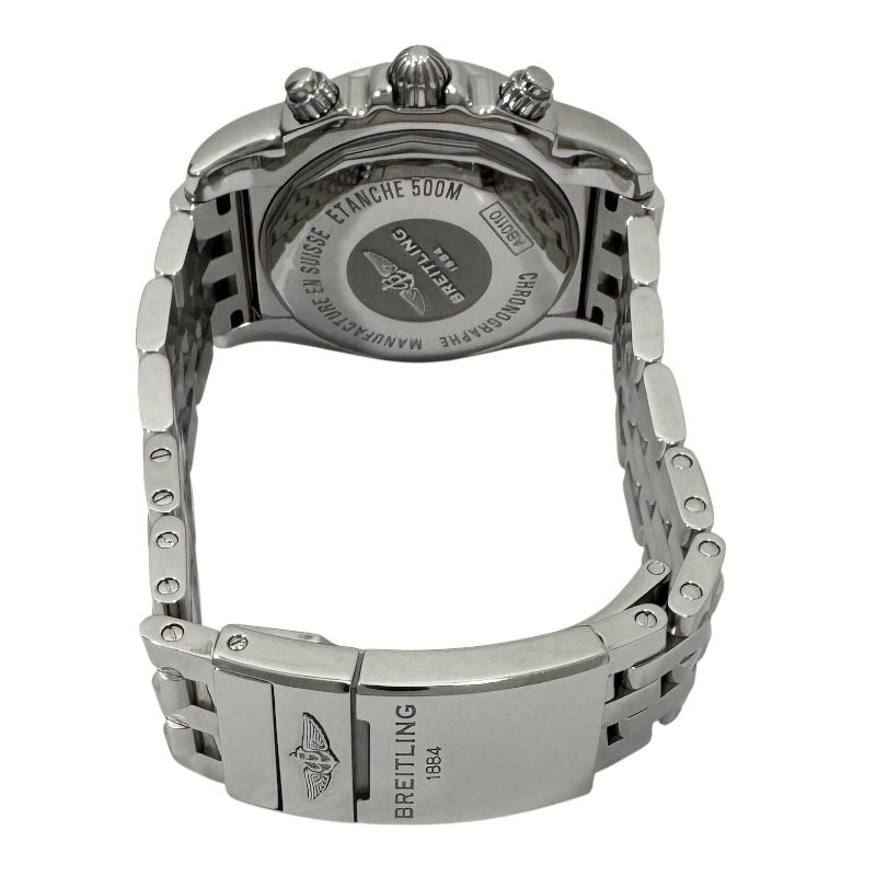 Breitling Chronomat 44 AB0110 Brown SS Automatic Men's Watch