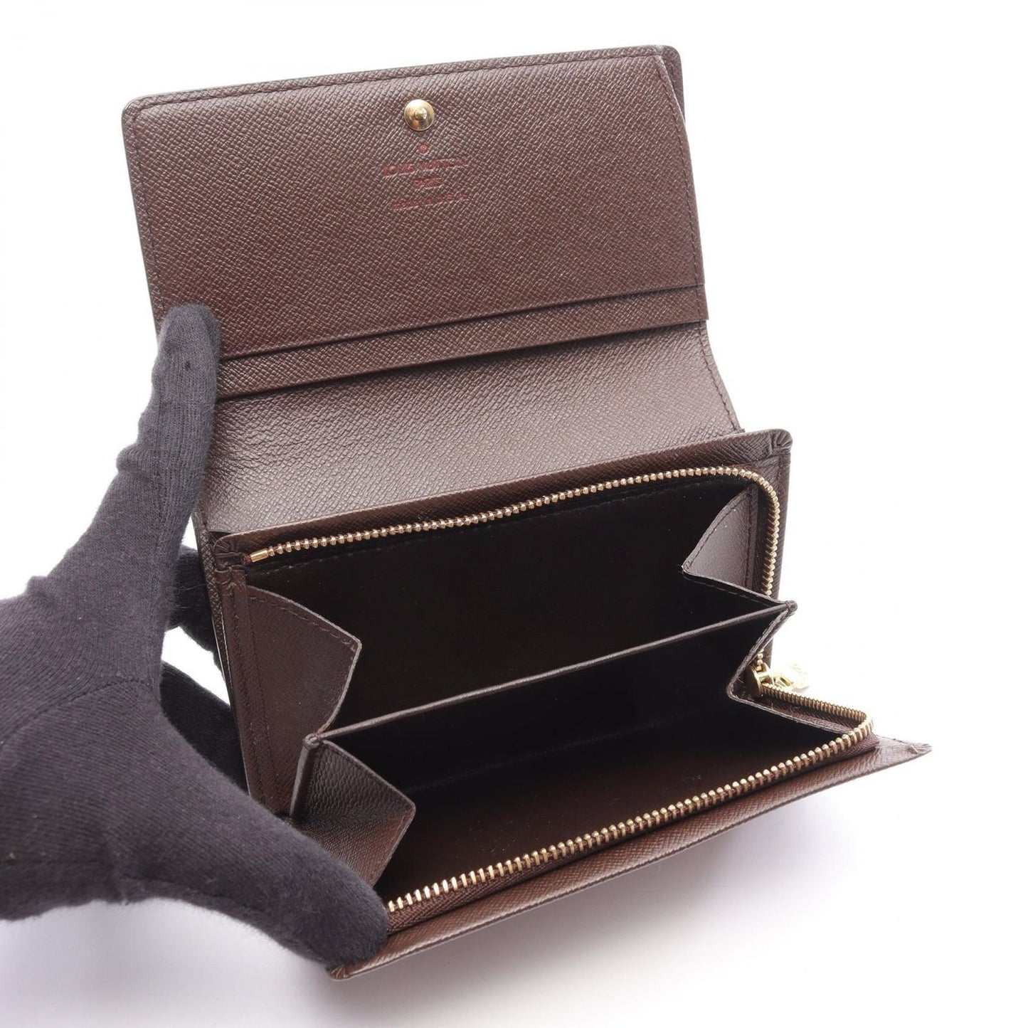 Louis Vuitton Damier Ebene Portefeuille Trésor Wallet - Exquisite Craftsmanship