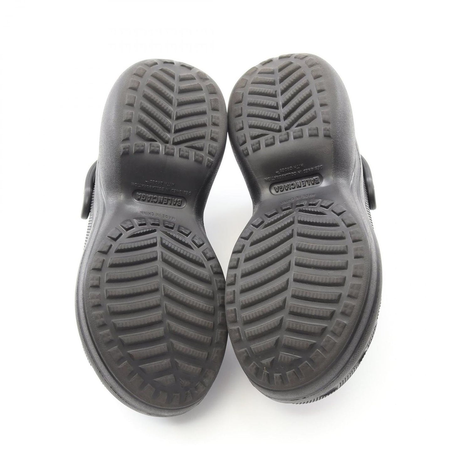 BALENCIAGA x Crocs Jibbitz Mules - Exclusive Black Sandals