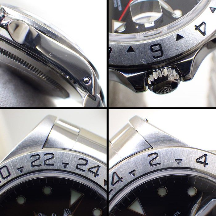 Rolex Explorer II 16570 A Series 1998-1999 Black Dial GMT Watch