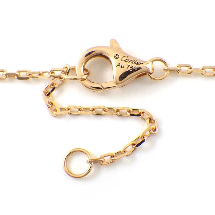 Cartier Trinity Necklace with Diamond - 18K Gold Tri-Color Elegance