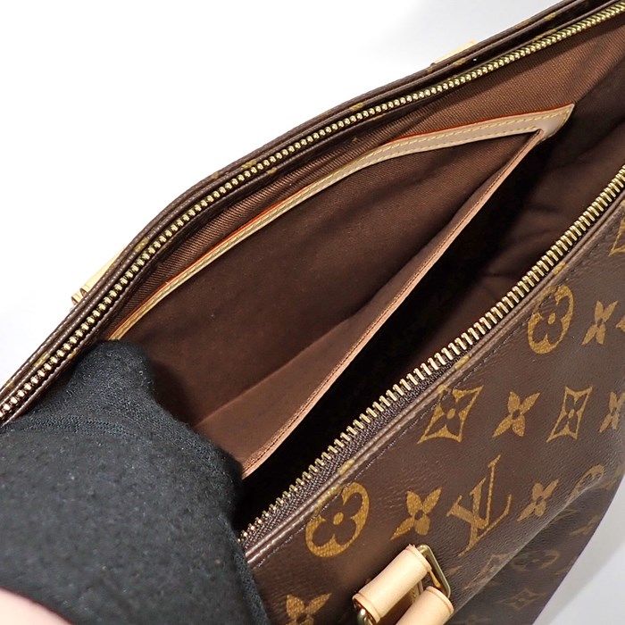 Louis Vuitton Cabas Mezzo Tote Bag - Monogram Canvas - Brown