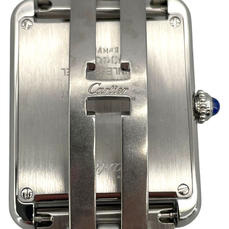 Cartier Tank Solo SM W5200013 Silver Quartz Ladies Watch