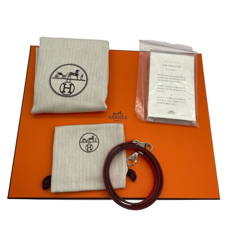 HERMES Bolide 27 in Rose Mexico with Silver Hardware - Exquisite Craftsmanship