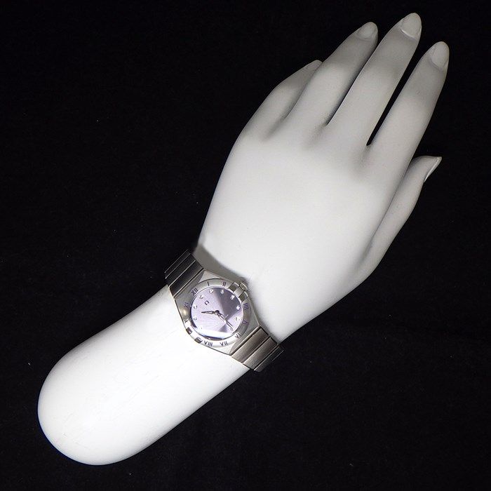 OMEGA Constellation 131.10.28.60.60.002 - Exquisite Purple Dial Watch