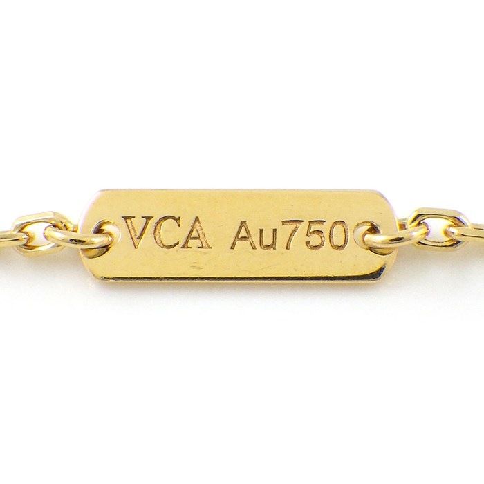 Van Cleef & Arpels Vintage Alhambra Necklace in K18 Yellow Gold