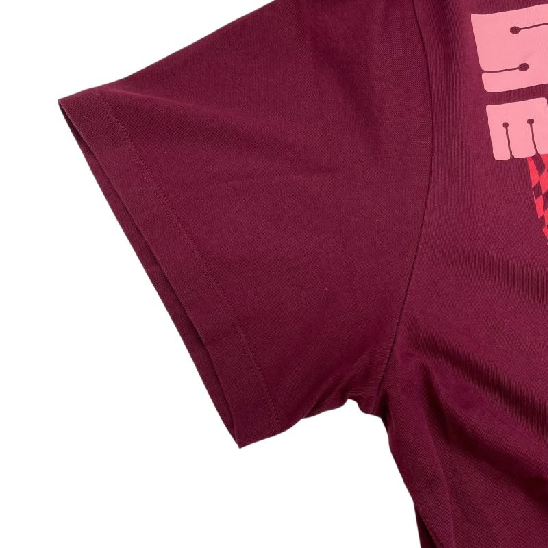 Stella McCartney Graphic Print T-Shirt in Bordeaux - Size 36