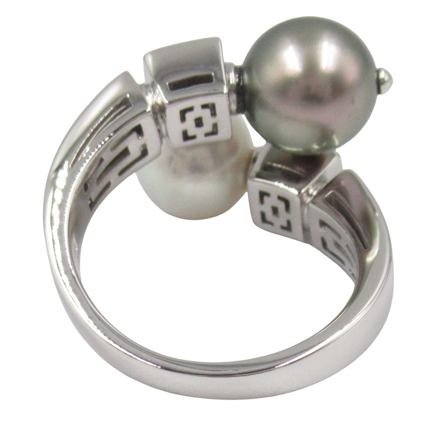 BVLGARI Lucia Pearl Diamond Ring in 18K Pink Gold