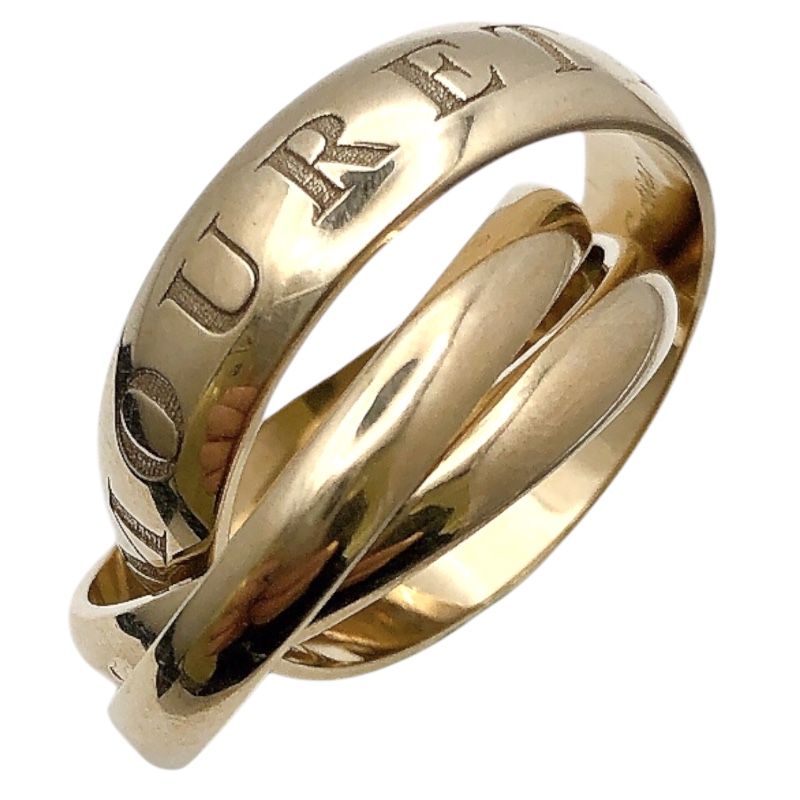 Cartier 1998 Trinity Ring in K18 White Gold - Timeless Elegance