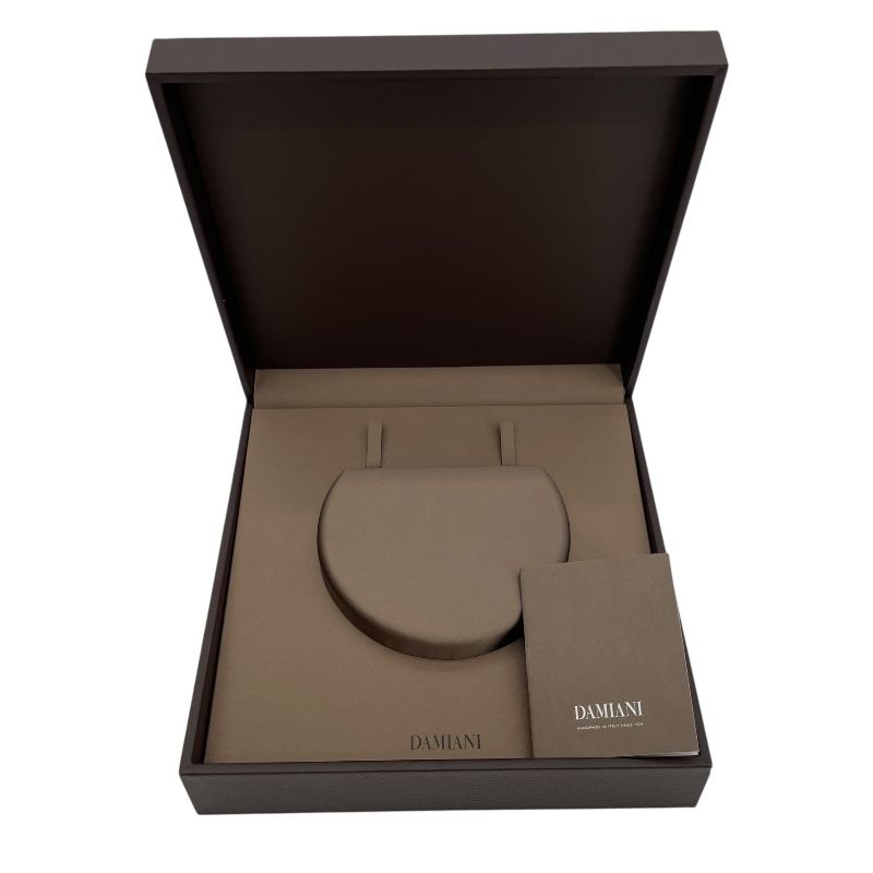 Damiani Margherita 6 Motif Long Necklace in 18K Yellow Gold