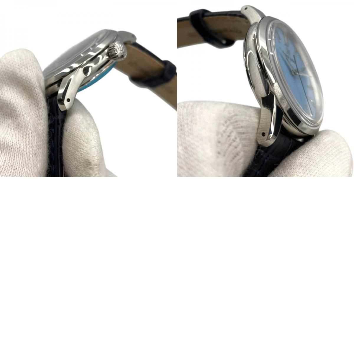 Grand Seiko Elegance Collection SBGX353 Snow White Blue Quartz Watch