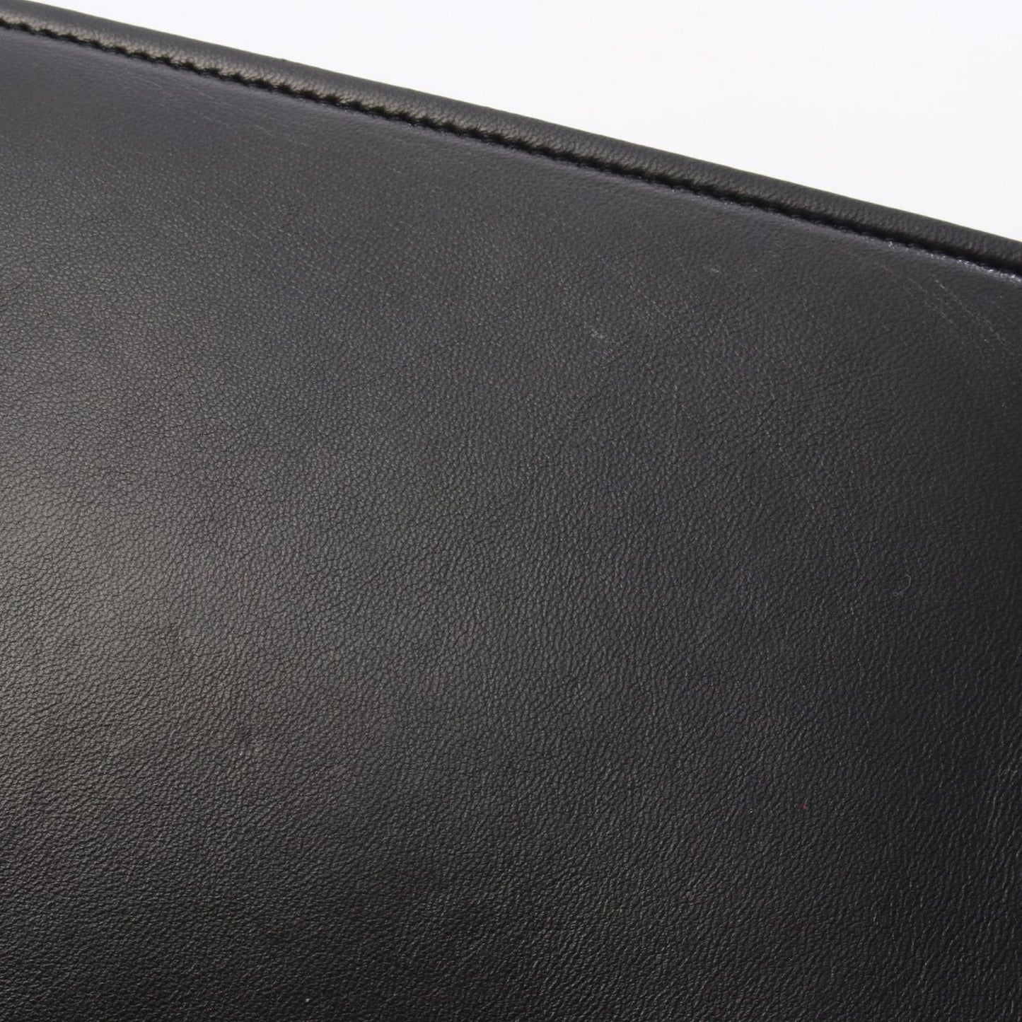 Christian Dior Blue Leather Beaded Chain Shoulder Bag