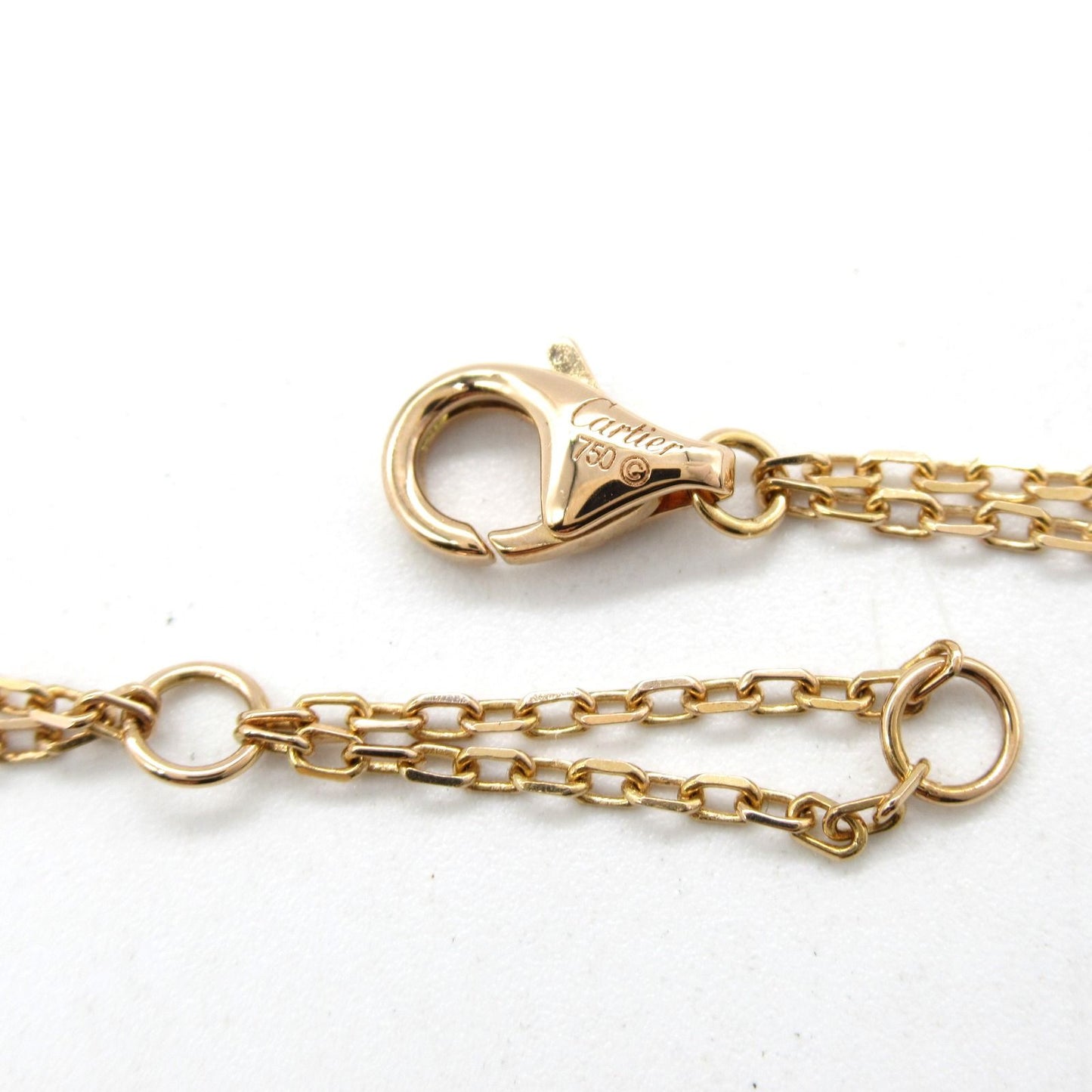 Cartier Love Circle Bracelet with Diamonds & Pink Sapphires