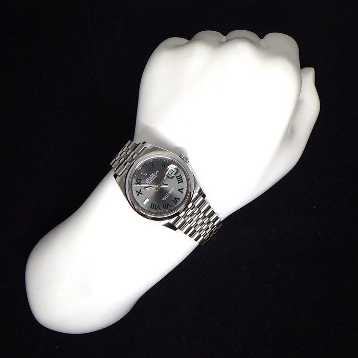Rolex Datejust 36 126200 - Slate Gray Dial with Roman Numerals