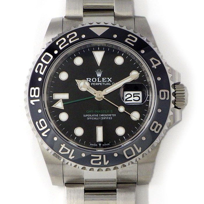 Rolex GMT-Master II 126710GRNR - Black Dial, Stainless Steel, Automatic