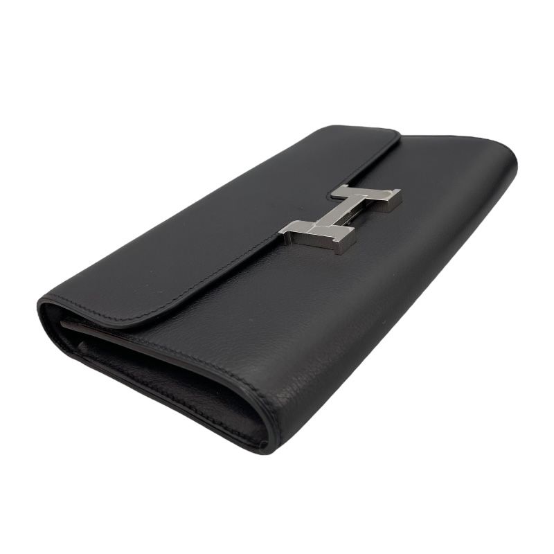 HERMES Constance To Go Black Epsom Leather Shoulder Bag