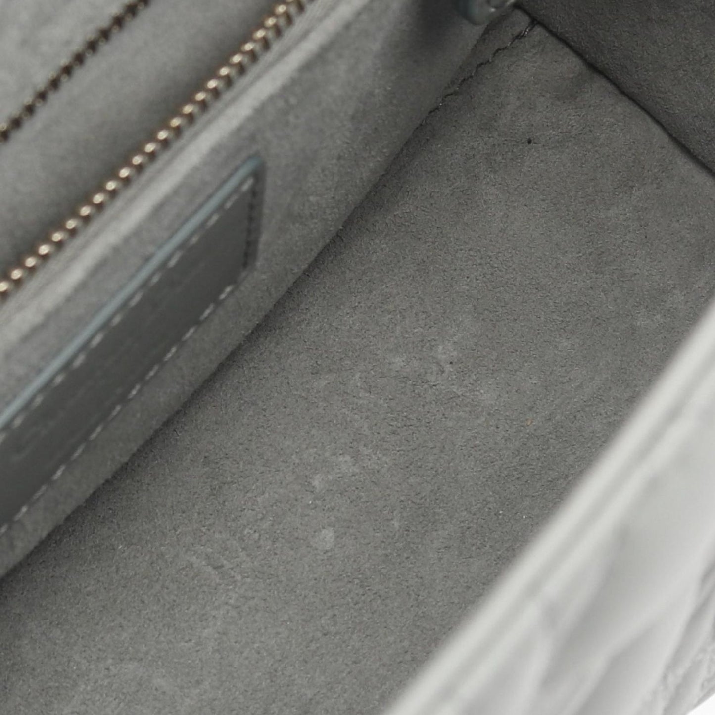 Dior Lady Dior Small Cannage Handbag in Gray Leather