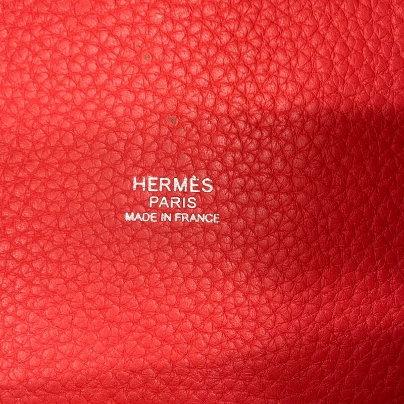 HERMES Picotin Lock MM in Rose Jaipur with Silver Hardware