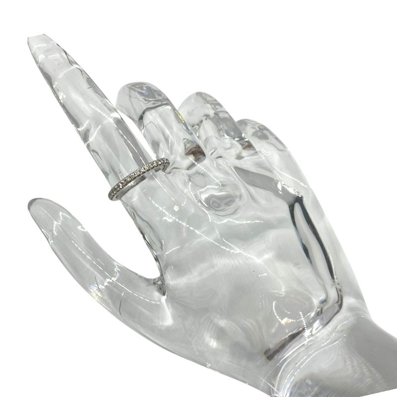 Tiffany & Co. Soleste Half Eternity Diamond Ring in Platinum