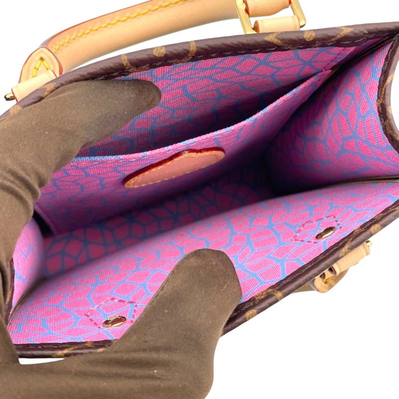 Louis Vuitton x Yayoi Kusama Petite Sac Plat - Monogram Pumpkin