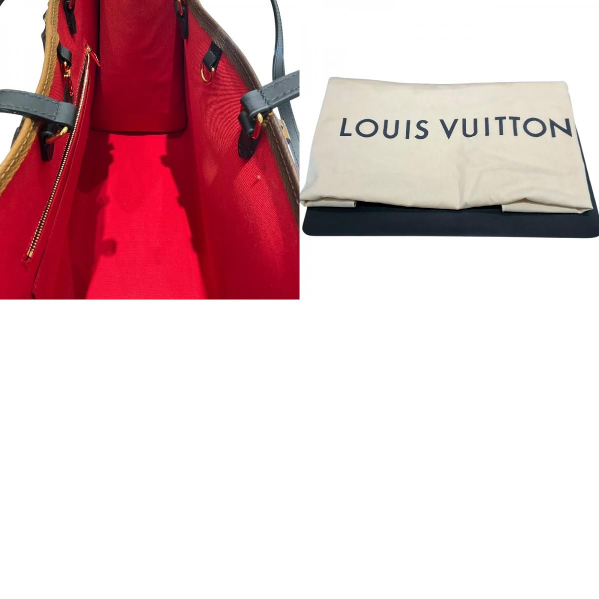 Louis Vuitton OnTheGo GM Monogram Giant Reverse Tote Bag - Brown