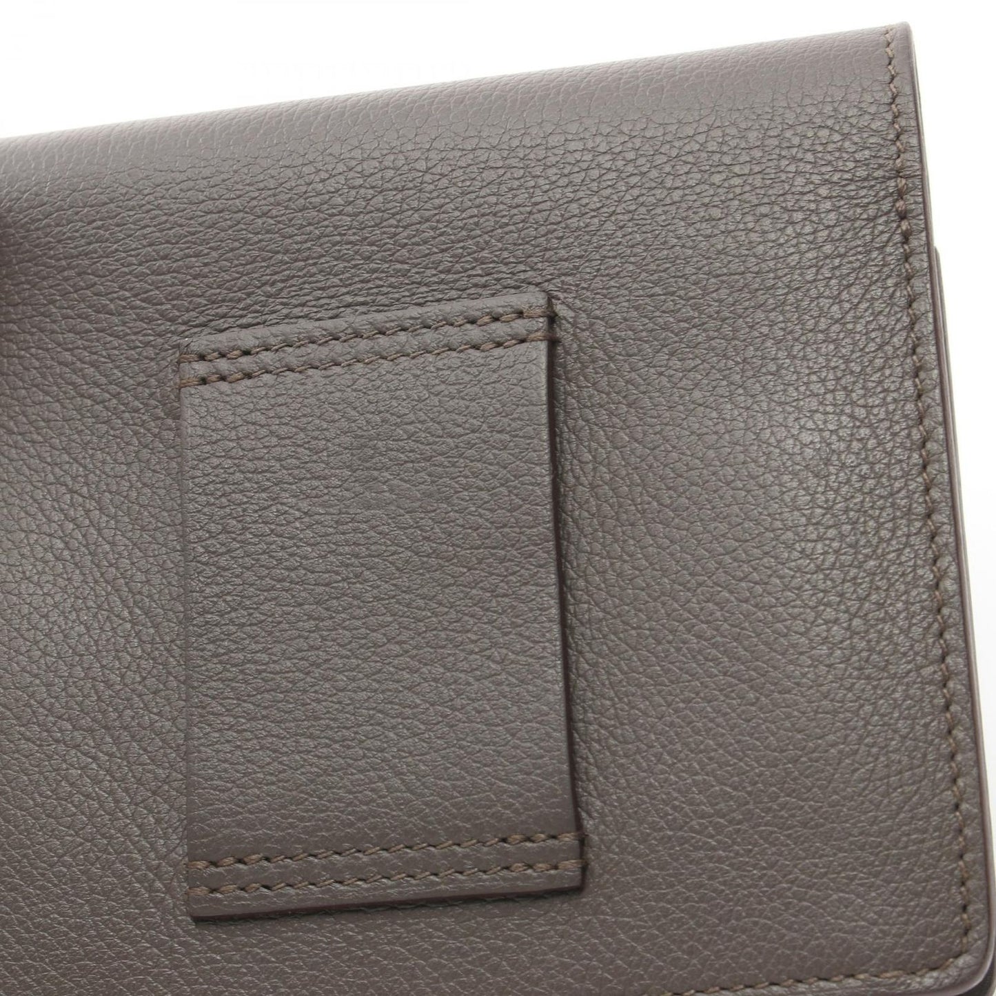 HERMES L'Homme Slim Wallet in Etain Leather - Exquisite Craftsmanship