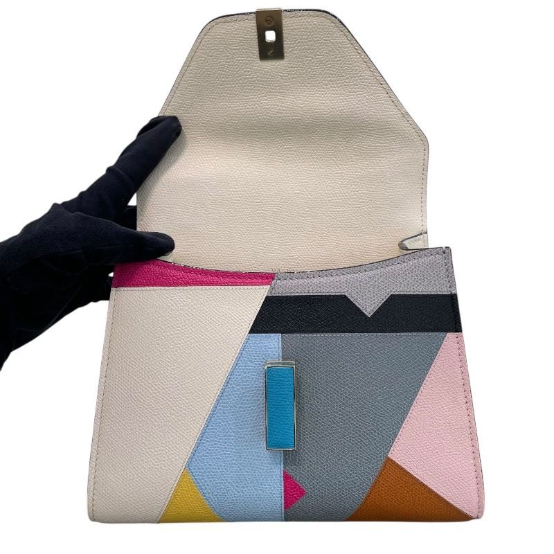 VALEXTRA Mini Iside Calf Leather Handbag - Timeless Elegance
