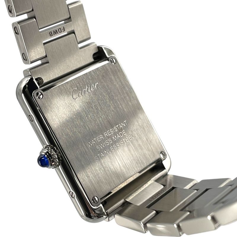 Cartier Tank Solo SM W5200013 Silver Quartz Ladies Watch