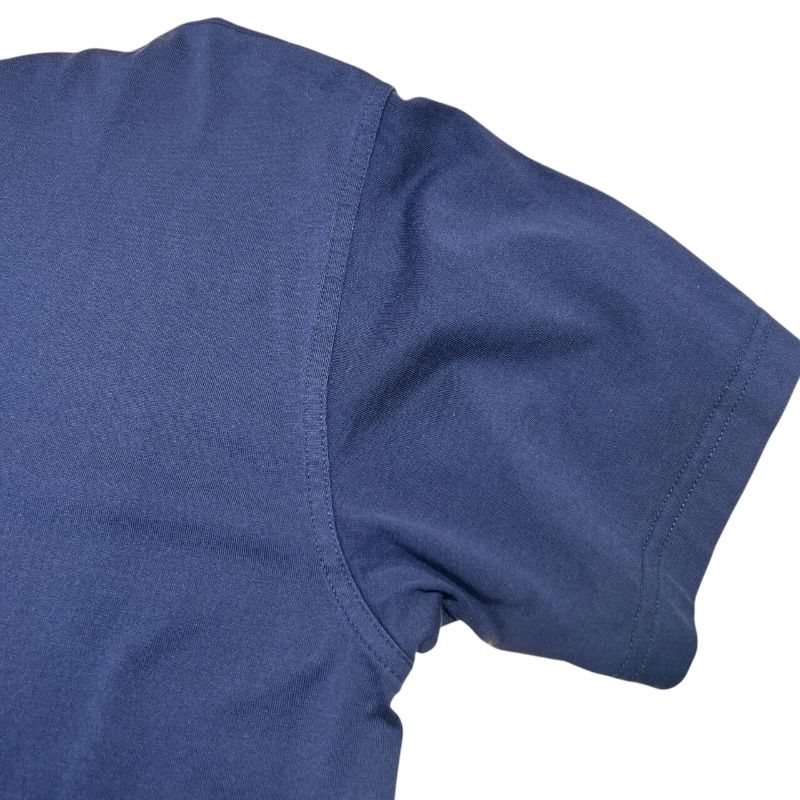 Burberry Prosum Logo Print T-Shirt in Navy Cotton - Size S