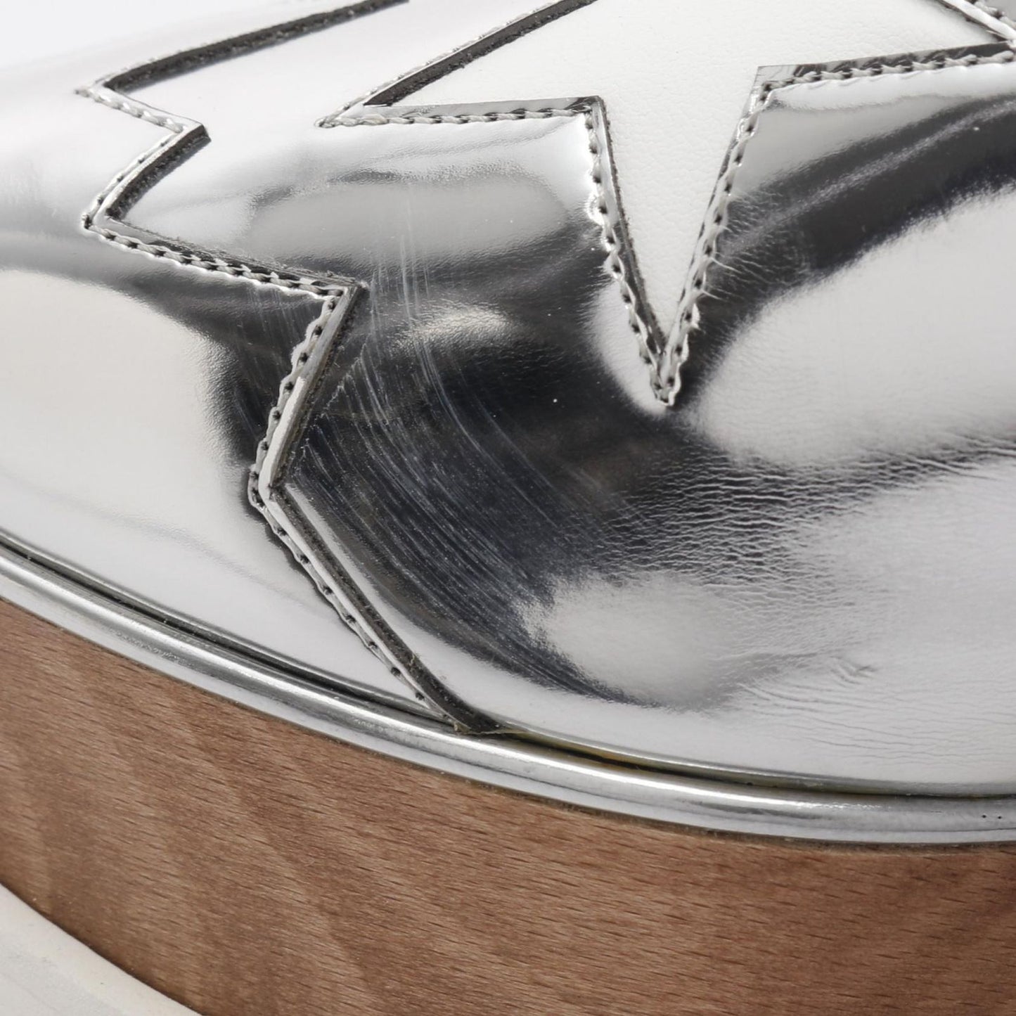 Stella McCartney ELYSE STAR Casual Shoes in Silver - Exquisite Craftsmanship