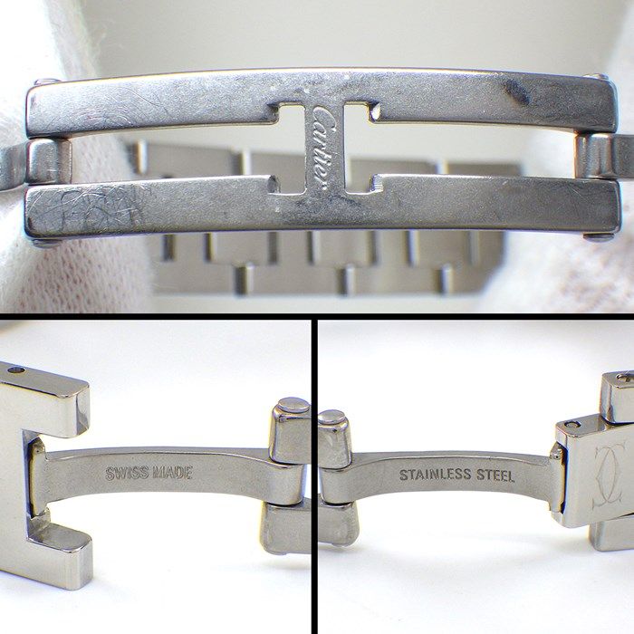 Cartier Miss Pasha W3140007 Silver Dial Stainless Steel Watch