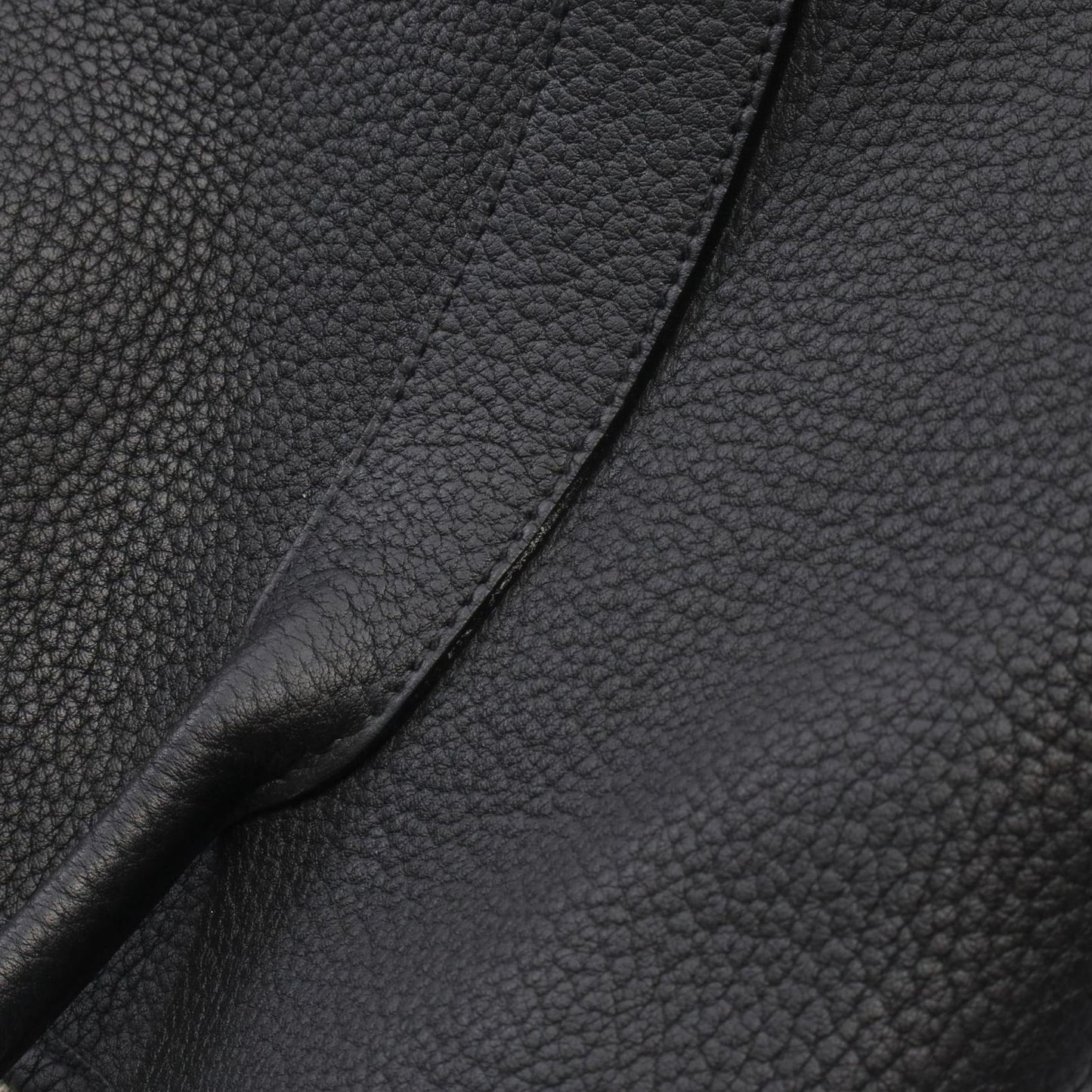 HERMES Garden Party PM Tote Bag in Black Leather - Timeless Elegance