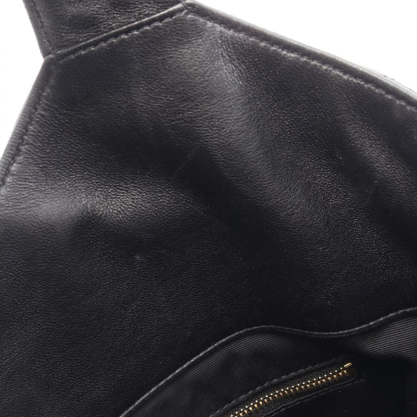 Saint Laurent Paris Ikari Maxi Shopping Tote in Black Lambskin