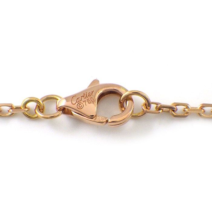 Cartier Trinity Necklace with Diamonds in Three Colors