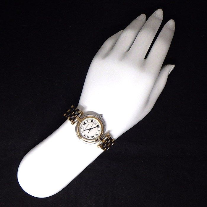 Cartier Panthère Vendôme LM Watch - Ivory Dial, K18YG & SS