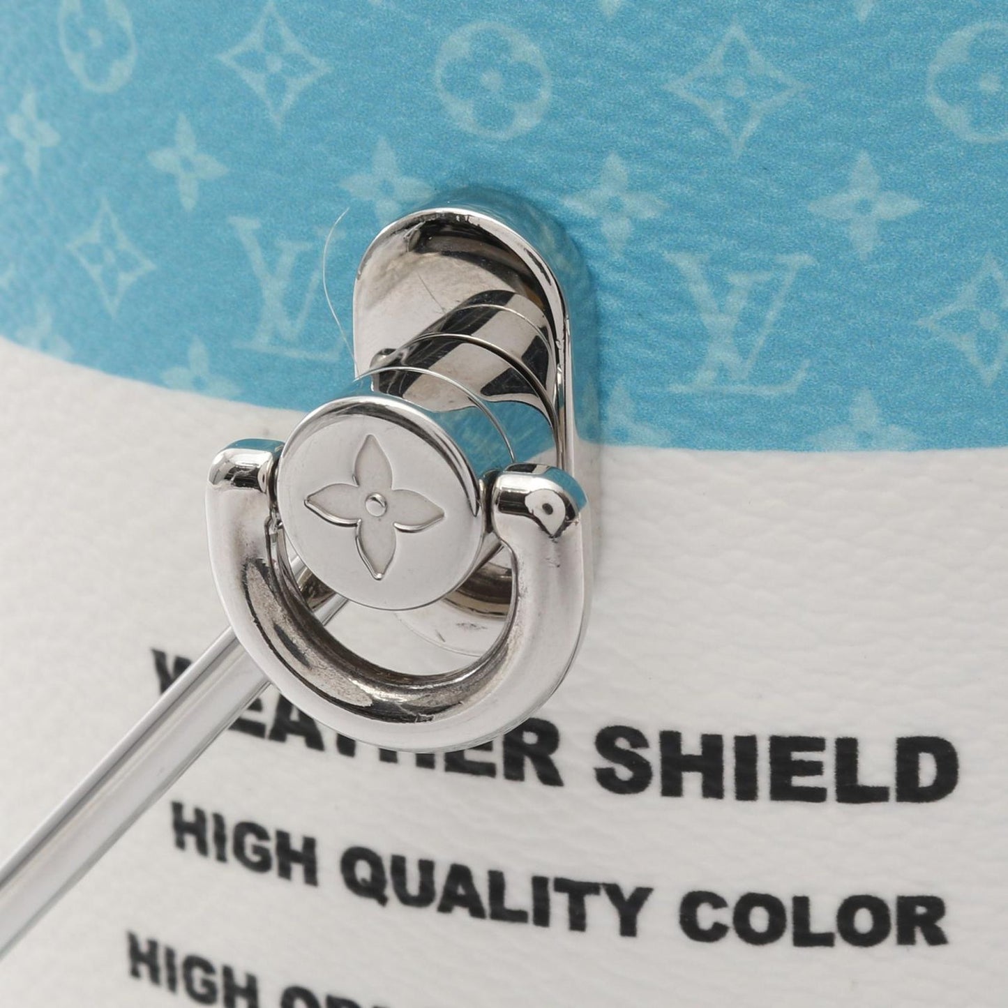 Louis Vuitton Paint Can Lagoon Handbag - Turquoise PVC Canvas