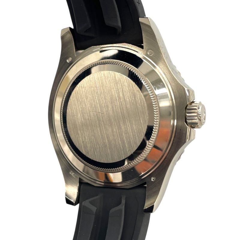 ROLEX Yacht-Master 42 226659 Black K18WG/Rubber Strap Automatic Watch