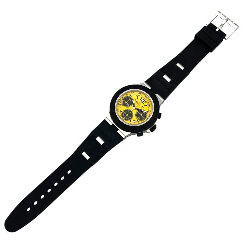 BVLGARI Aluminum Gran Turismo Limited Edition Yellow Automatic Watch