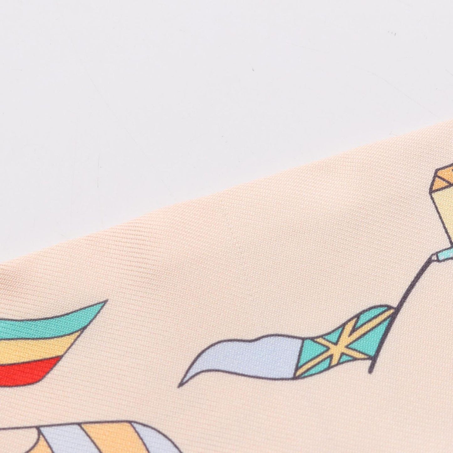 HERMES Les Folies du Ciel Silk Twilly Scarf - Unused Luxury