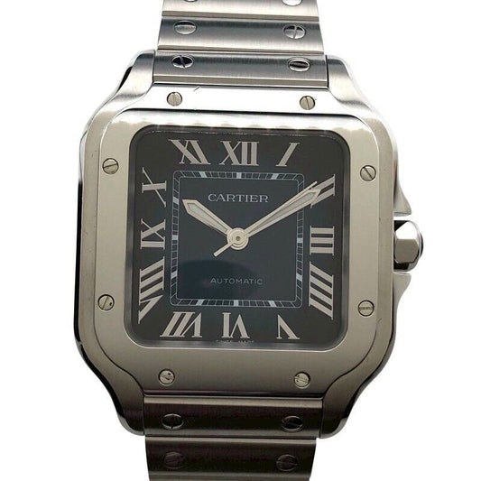 Cartier Santos de Cartier MM WSSA0063 Unisex Stainless Steel Watch