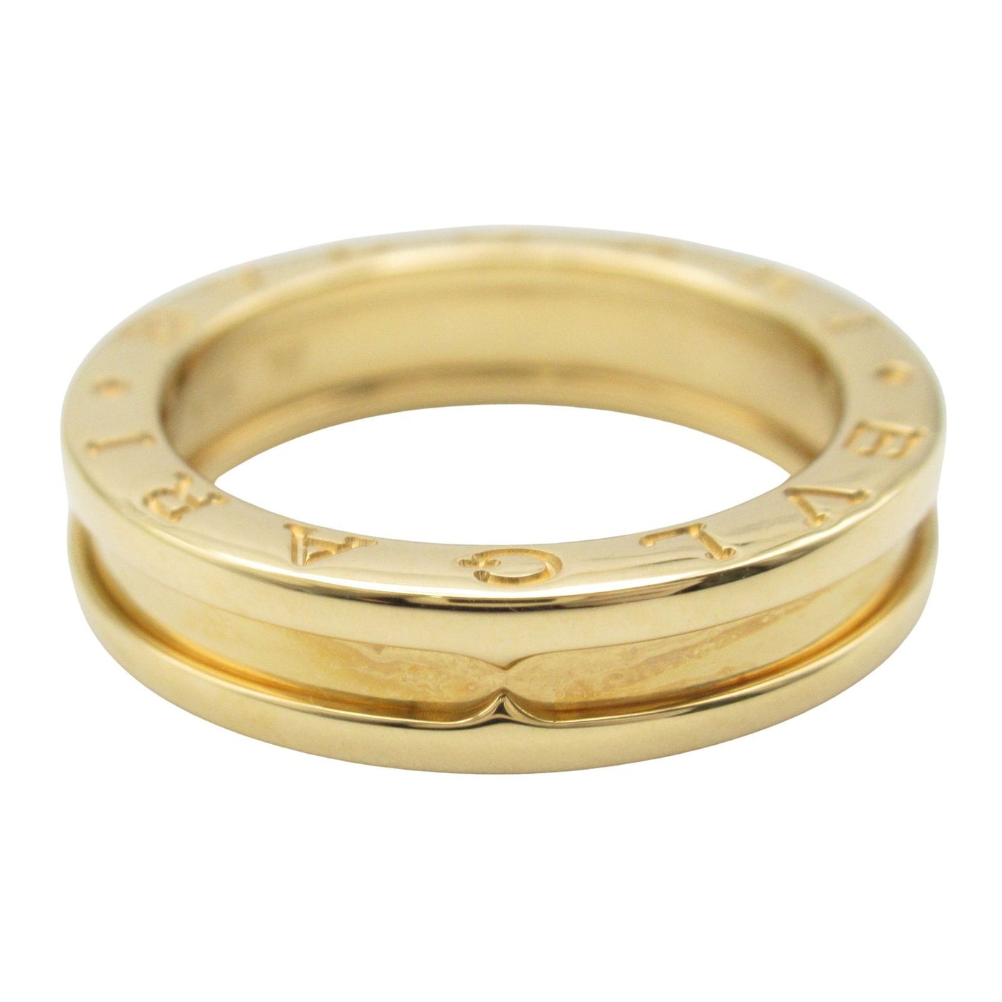 BVLGARI B-zero1 18K Yellow Gold Ring - Timeless Elegance