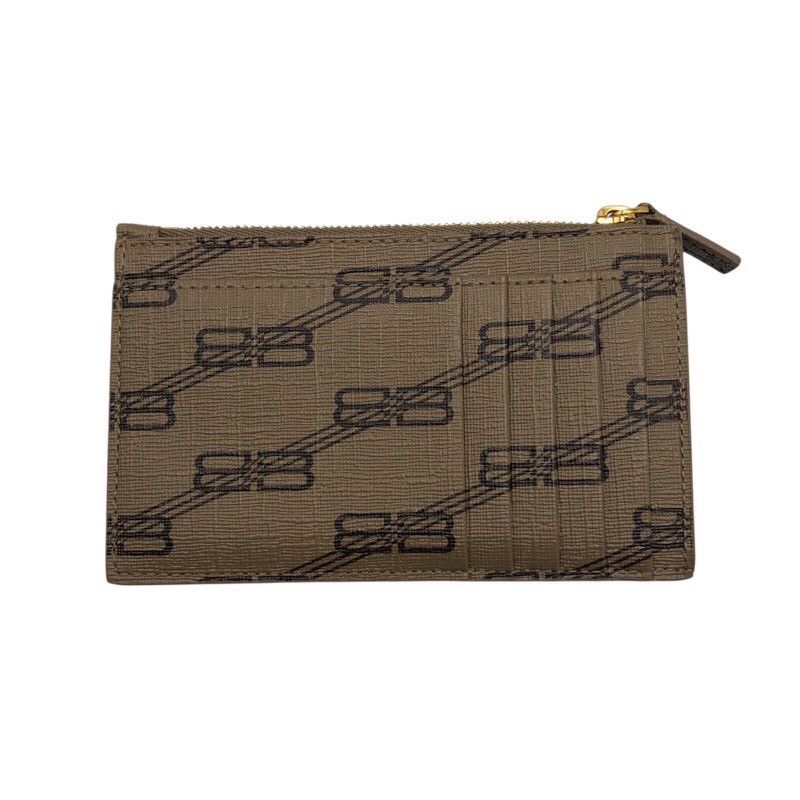 Balenciaga BB Logo Fragment Case - Unisex PVC Card Holder