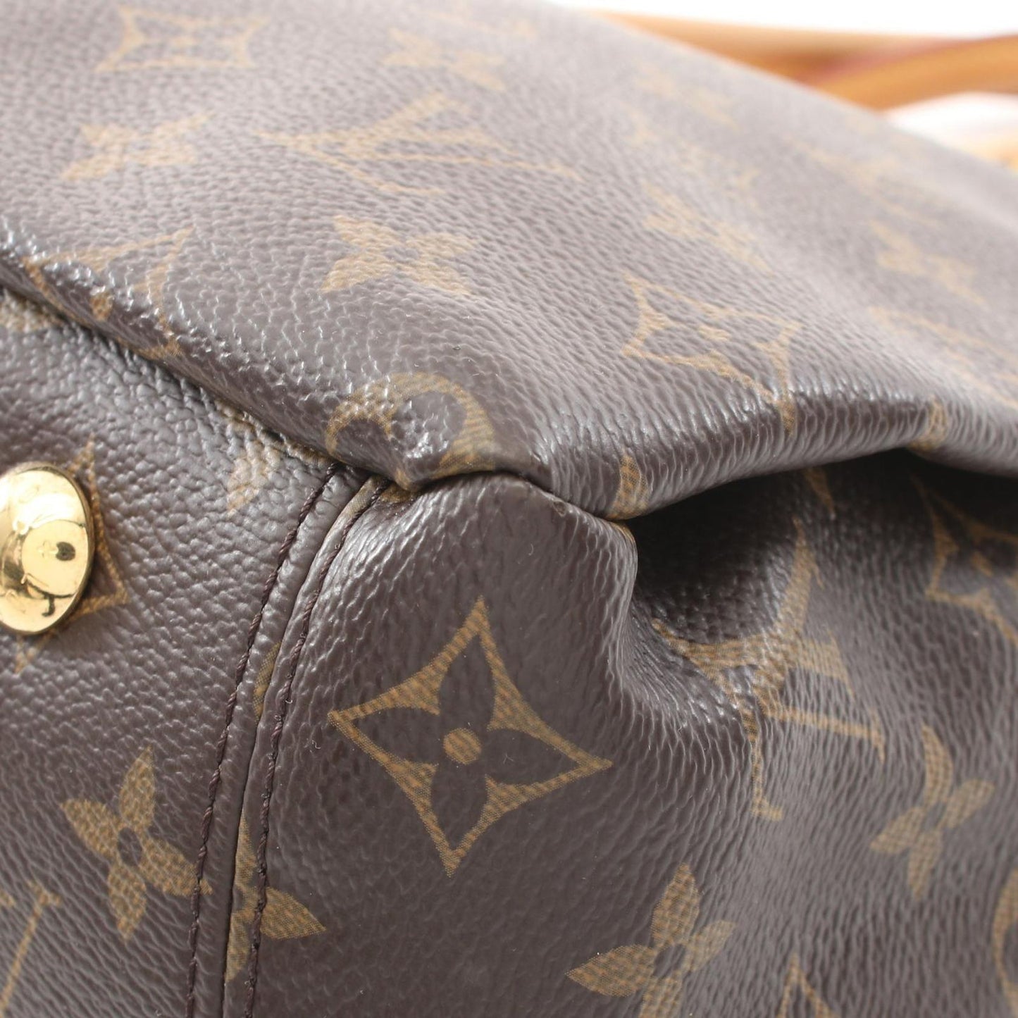 Louis Vuitton Palas Handbag M41147 - Exquisite Rose Rich Canvas